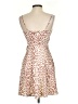 Express 100% Polyester Animal Print Tan Cocktail Dress Size XXS (estimated) - photo 2