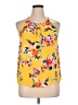 Papermoon 100% Polyester Yellow Tank Top Size XL (petite) - photo 1