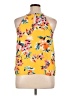 Papermoon 100% Polyester Yellow Tank Top Size XL (petite) - photo 2
