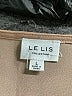 Le Lis 100% Polyester Tan 3/4 Sleeve Blouse Size L - photo 7
