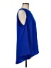 Vince Camuto Blue Sleeveless Blouse Size M - photo 4