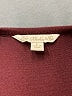 Khakis & Co Burgundy Pullover Sweater Size L - photo 7