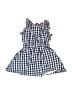 Crewcuts 100% Cotton Checkered-gingham Blue Dress Size 3 - photo 2