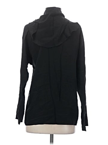 Anne Klein II Long Sleeve Silk Top (view 2)