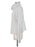 Sleeping On Snow Solid Silver Turtleneck Sweater Size S (estimated) - photo 5