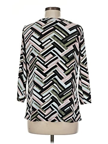 Notations 3/4 Sleeve Blouse (view 2)