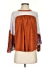 We the Free Orange 3/4 Sleeve Blouse Size S - photo 1