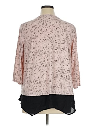 Adrianna Papell 3/4 Sleeve Blouse (view 2)