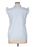 Shein 100% Polyester Blue Sleeveless Blouse Size XL - photo 2
