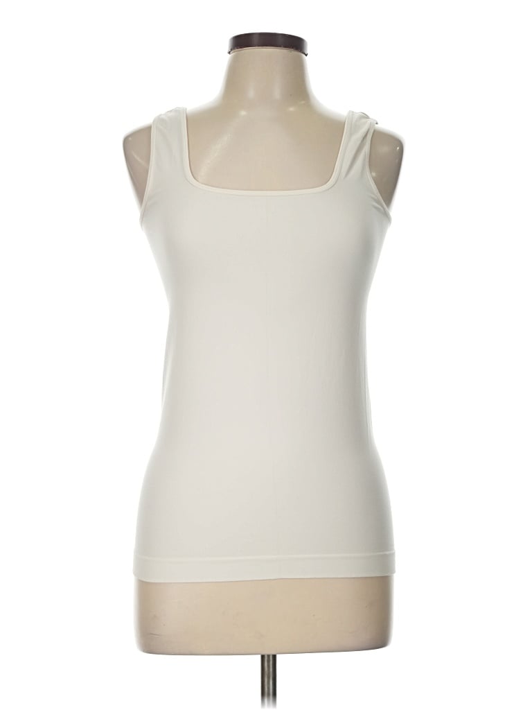 Pre-owned Nine West Sleeveless T-shirt In Ivory