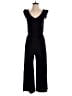 Caution to the Wind Solid Black Jumpsuit Size S (estimated) - photo 1