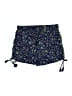 Raga 100% Polyester Paisley Blue Shorts Size M - photo 1