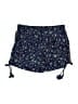 Raga 100% Polyester Paisley Blue Shorts Size M - photo 2