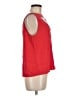 BCBGMAXAZRIA 100% Silk Red Sleeveless Silk Top Size M - photo 4