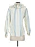 J.Crew Collection 100% Silk Blue Long Sleeve Silk Top Size S - photo 2