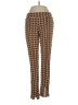 Forever 21 Plaid Brown Casual Pants Size XS - photo 1