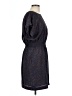 BCBGeneration 100% Polyester Stars Gray Casual Dress Size L - photo 4