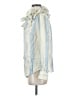 J.Crew Collection 100% Silk Blue Long Sleeve Silk Top Size S - photo 5