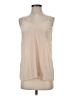 R | Label 100% Silk Ivory Sleeveless Silk Top Size S - photo 1