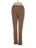 Forever 21 Plaid Brown Casual Pants Size XS - photo 2