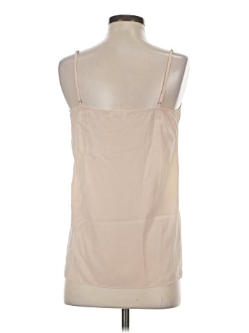 R | Label Sleeveless Silk Top (view 2)