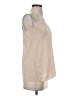 R | Label 100% Silk Ivory Sleeveless Silk Top Size S - photo 4