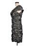 Cachet Metallic Gray Cocktail Dress Size 10 - photo 5