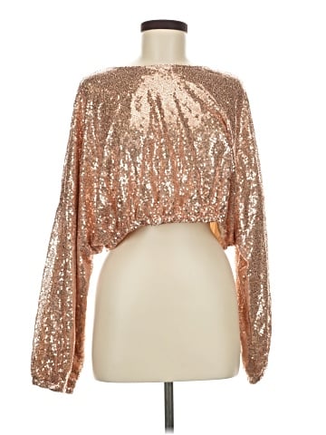 En Creme Long Sleeve Blouse (view 1)