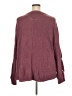Terra & Sky 100% Acrylic Burgundy Pullover Sweater Size 3X - photo 2