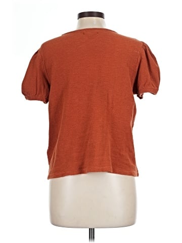 Madewell Superlight Jacquard Puff-Sleeve Tee (view 2)