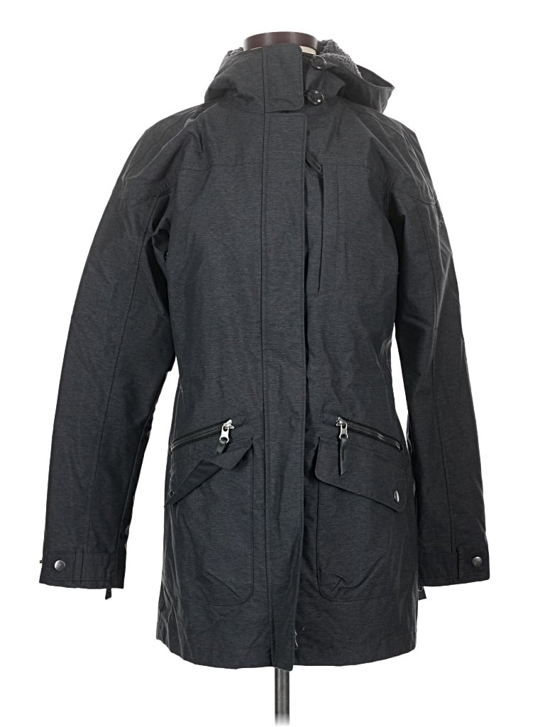 Pre-owned Columbia Raincoat In Black