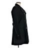 Burberry 100% Cotton Black Trenchcoat  Size 8R - photo 4