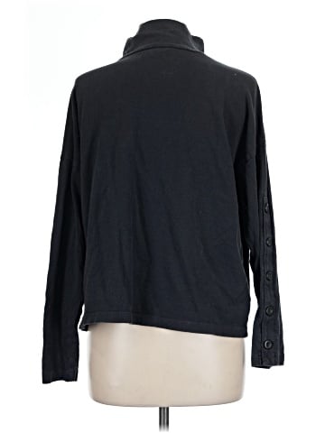 Madewell Button-Sleeve Turtleneck Top (view 2)