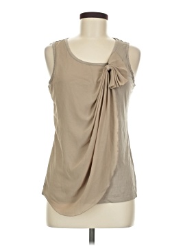 August Silk Sleeveless Blouse