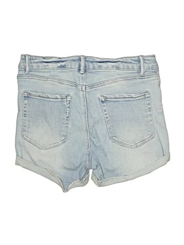 Wax Jean Denim Shorts (view 2)