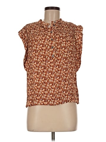 Joie Sleeveless Button-Down Shirt (view 1)