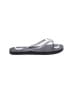 Unbranded Silver Flip Flops Size 7 - photo 1