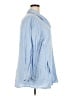 Foxcroft Stripes Blue 3/4 Sleeve Button-Down Shirt Size 18 - photo 4