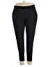 Puma Solid Black Active Pants Size 2X - photo 1