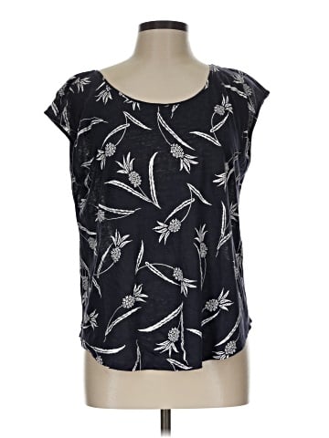 Ann Taylor Short Sleeve Blouse (view 1)
