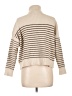 Double Zero Stripes Tan Turtleneck Sweater Size L - photo 2