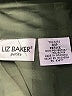 Liz Baker 100% Polyester Green Long Sleeve Blouse Size 10 Petite - photo 7