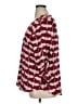 Express 100% Polyester Burgundy 3/4 Sleeve Blouse Size XL - photo 5