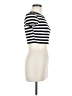 Zara Ivory Short Sleeve Turtleneck Size M - photo 4