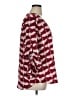 Express 100% Polyester Burgundy 3/4 Sleeve Blouse Size XL - photo 4