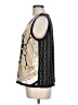Adrienne Vittadini 100% Polyester Gold Sleeveless Top Size L - photo 5