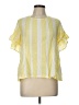 BP. Yellow Short Sleeve Blouse Size L - photo 1