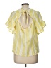 BP. Yellow Short Sleeve Blouse Size L - photo 2