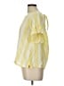 BP. Yellow Short Sleeve Blouse Size L - photo 5