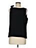 J.Crew 100% Polyester Black Sleeveless Blouse Size 8 - photo 1